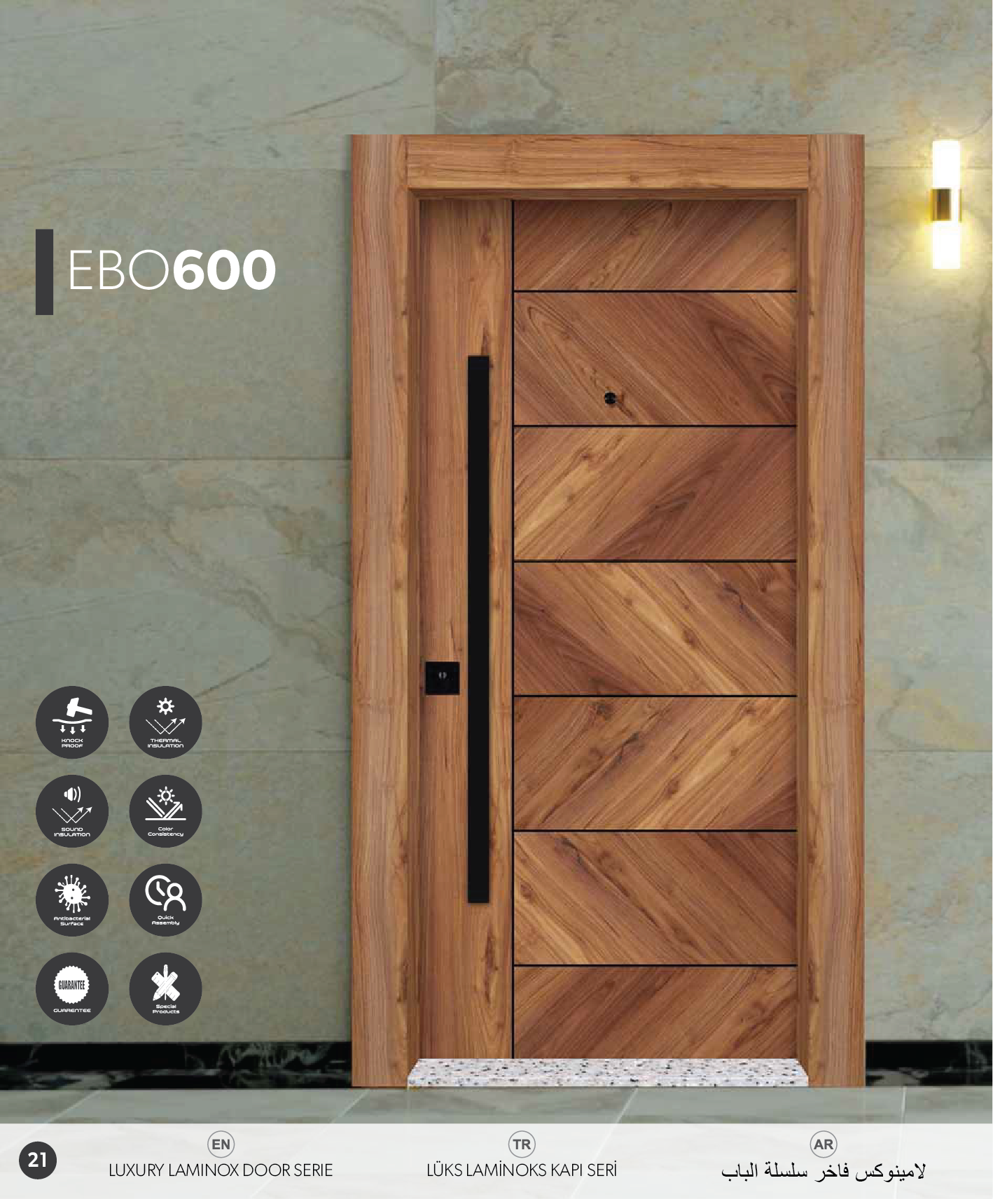 LUXURY LAMINOX DOOR SERIE