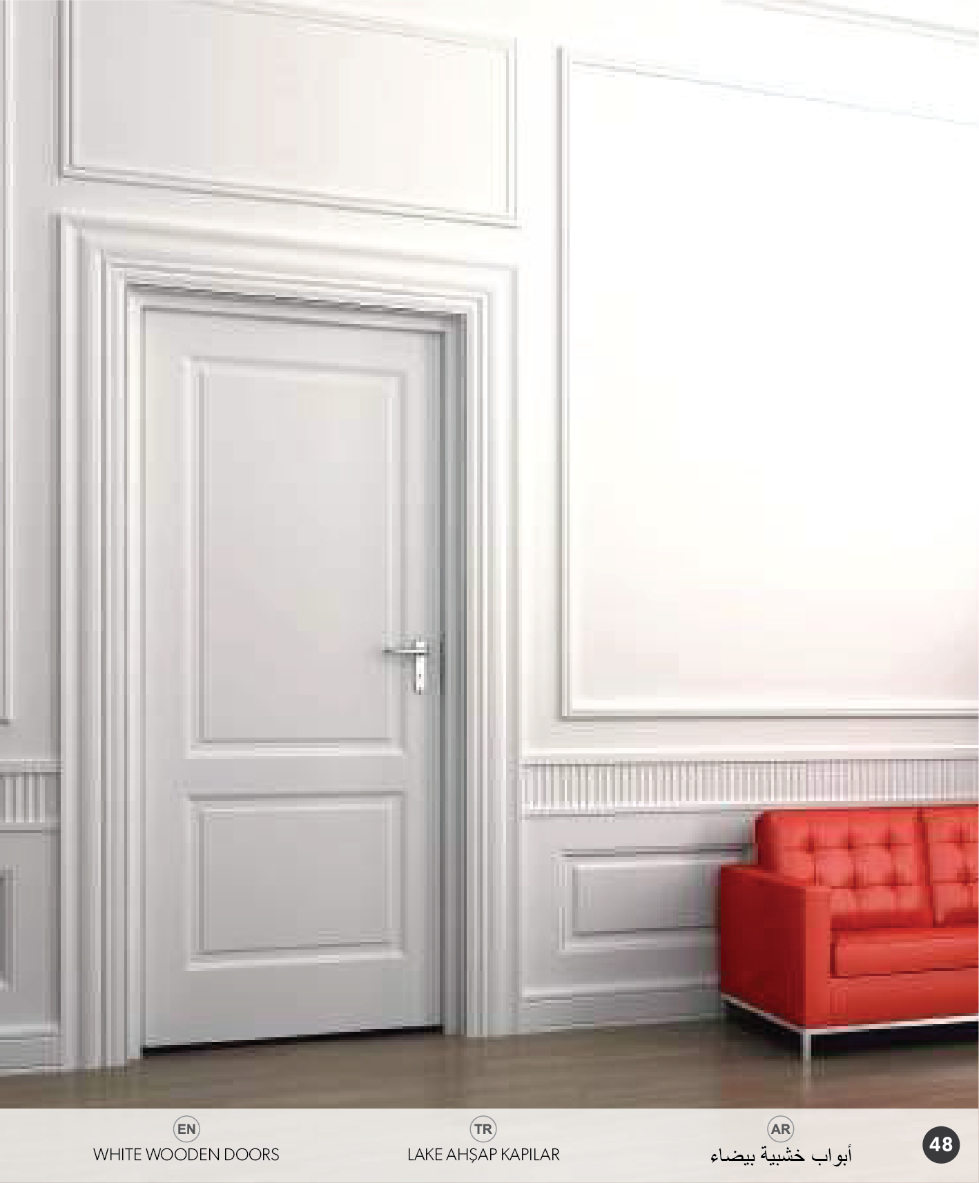 WHITE WOODEN DOORS