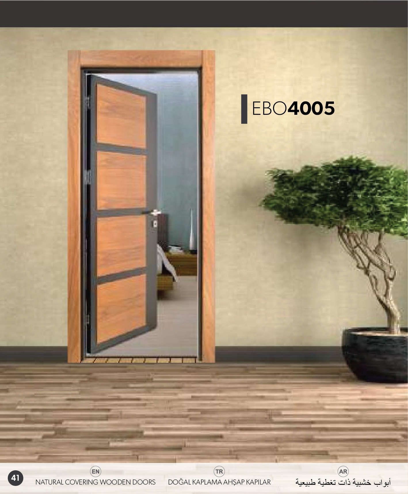 NATURAL COVERING WOODEN DOORS