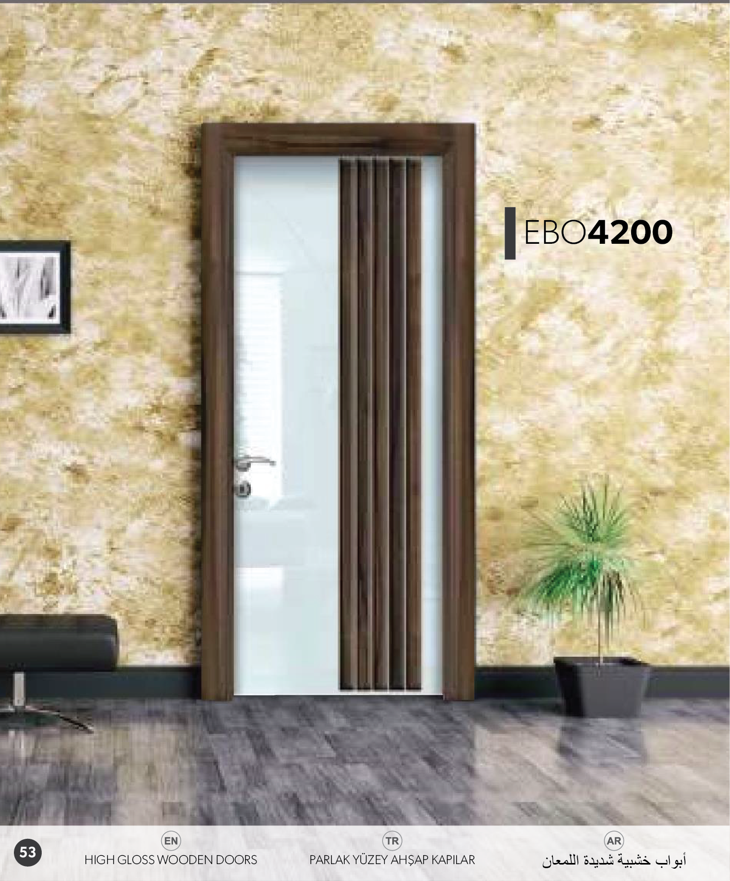 HIGH GLOSS WOODEN DOORS